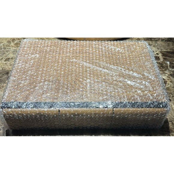 Brand New 42 Cassette Tape Holder Case Vintage Wood-Grain 3 Drawer Storage Retro - Picture 4 of 4